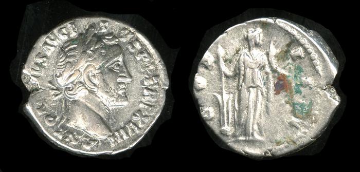 RIC III Antoninus Pius 240, реверс, bm