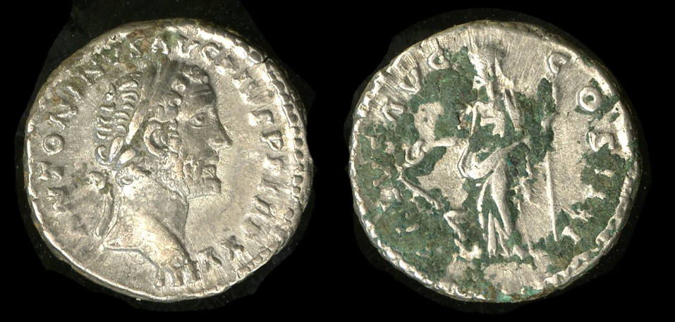 RIC III Antoninus Pius 304, аверс, bm