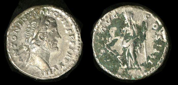 RIC III Antoninus Pius 304, реверс, bm