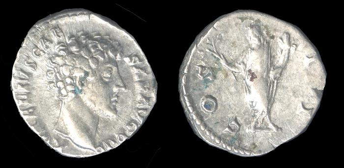 RIC III Antoninus Pius 429A, реверс, bm
