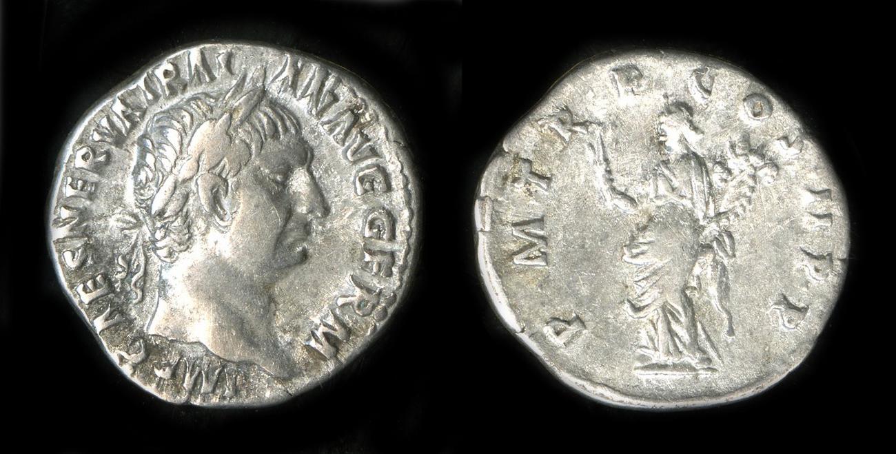 RIC II Trajan 6, аверс, bm