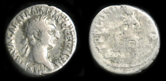 RIC II Trajan 30, реверс, bm
