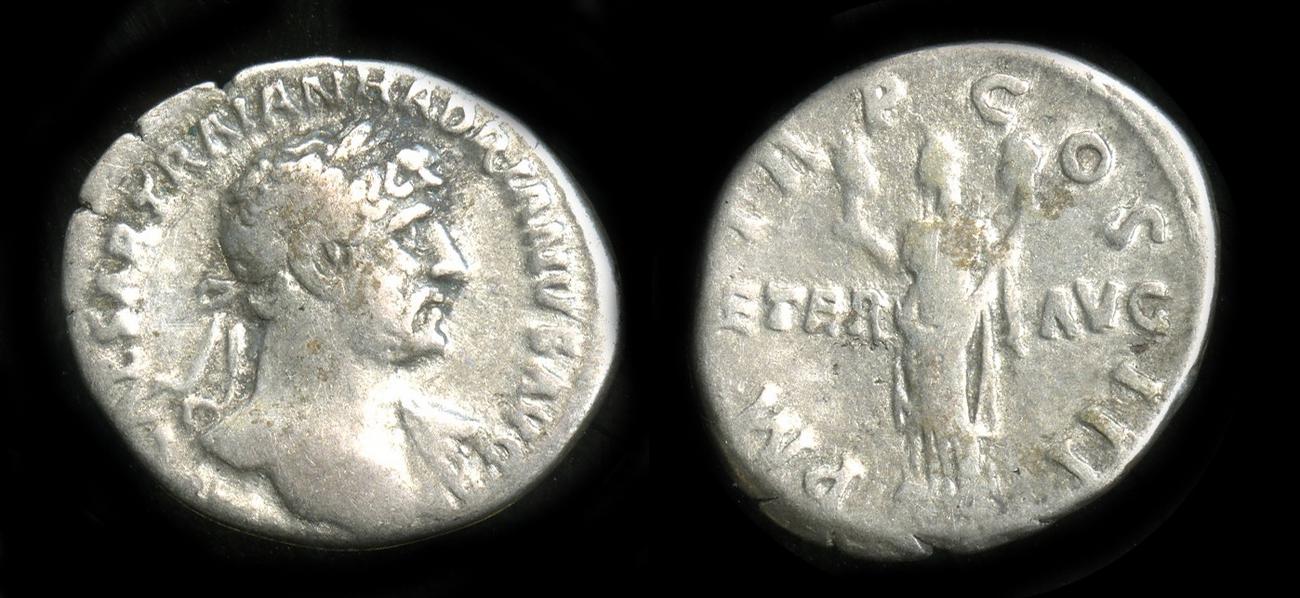 аверс RIC II, Part 3 (second edition) Hadrian 202