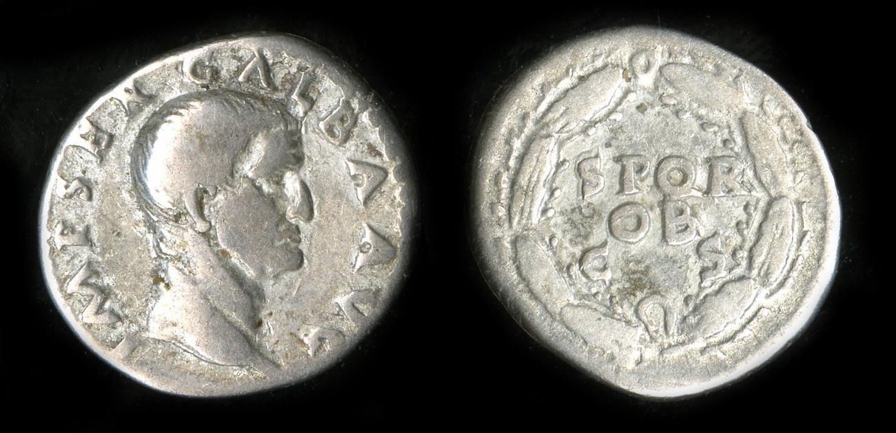 RIC I (second edition) Galba 167, аверс, bm