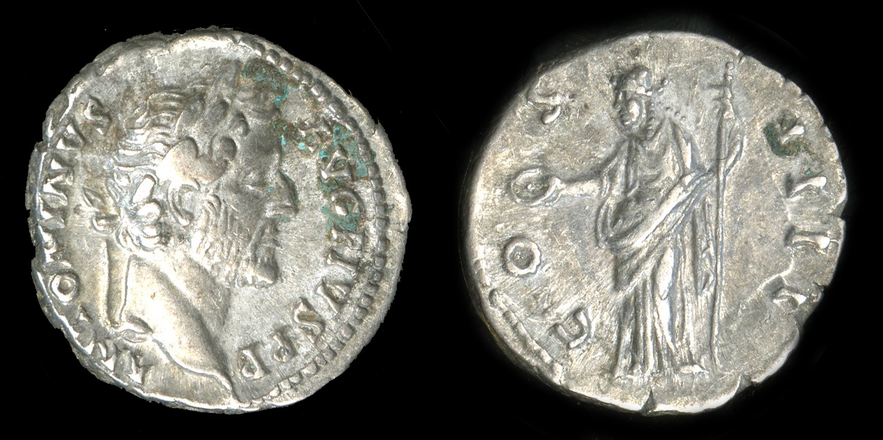 obverse RIC III Antoninus Pius 129