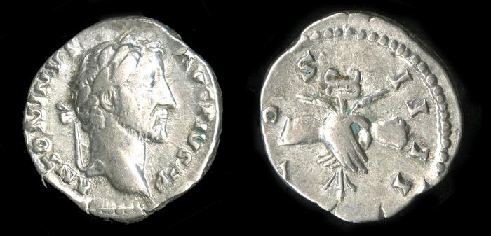 реверс RIC III Antoninus Pius 136