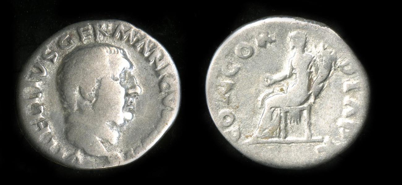 RIC I (second edition) Vitellius 66, аверс, bm