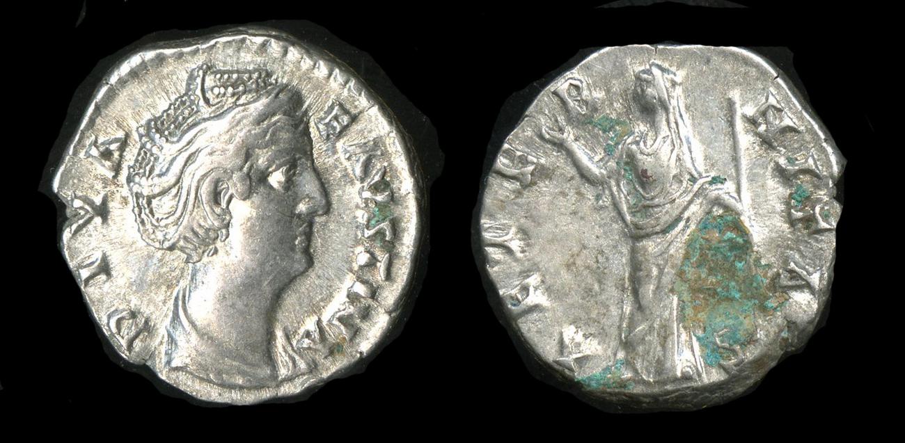 RIC III Antoninus Pius 344, аверс, bm