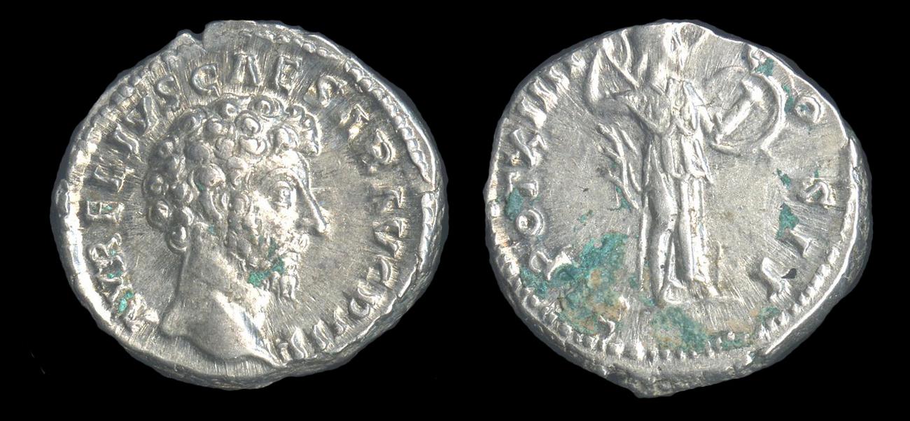 RIC III Antoninus Pius 483, аверс, bm