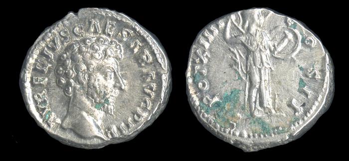 RIC III Antoninus Pius 483, реверс, bm