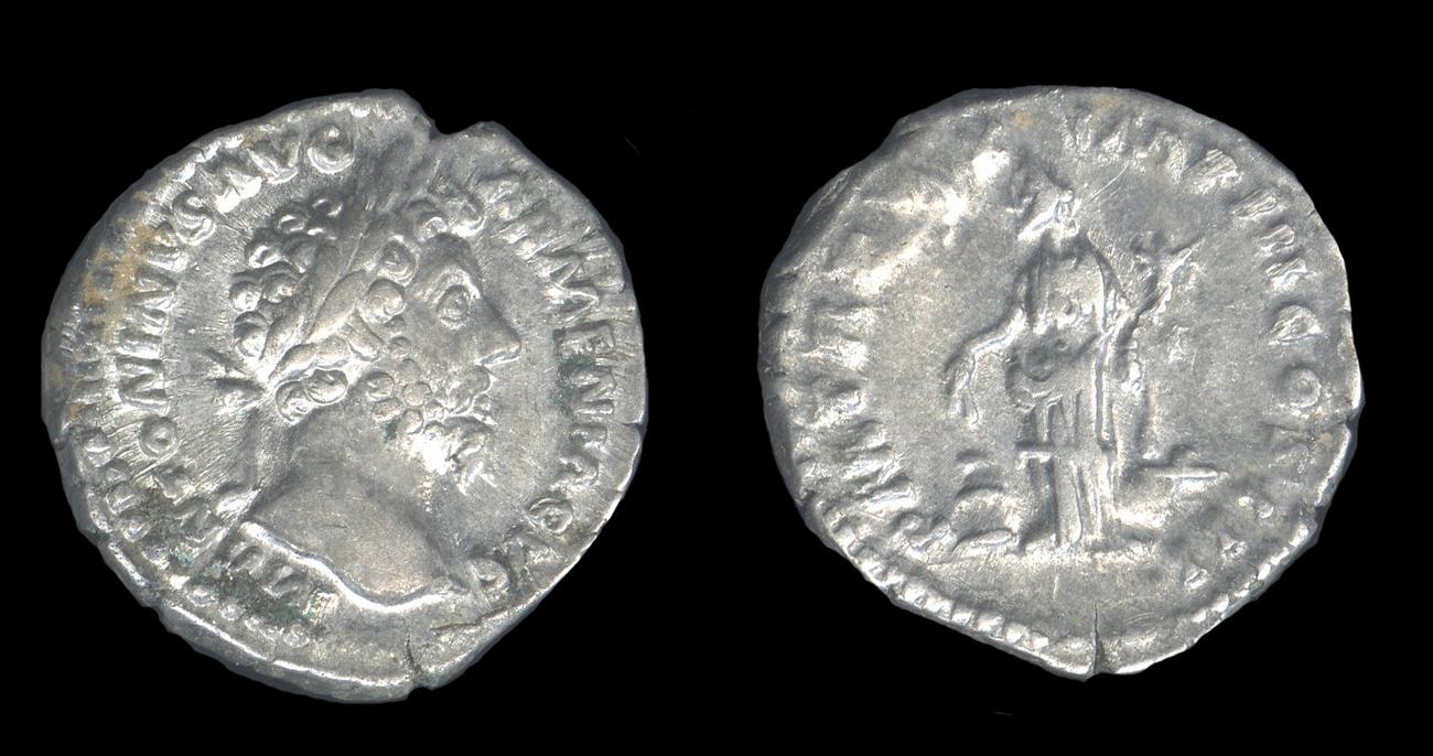аверс RIC III Marcus Aurelius 142