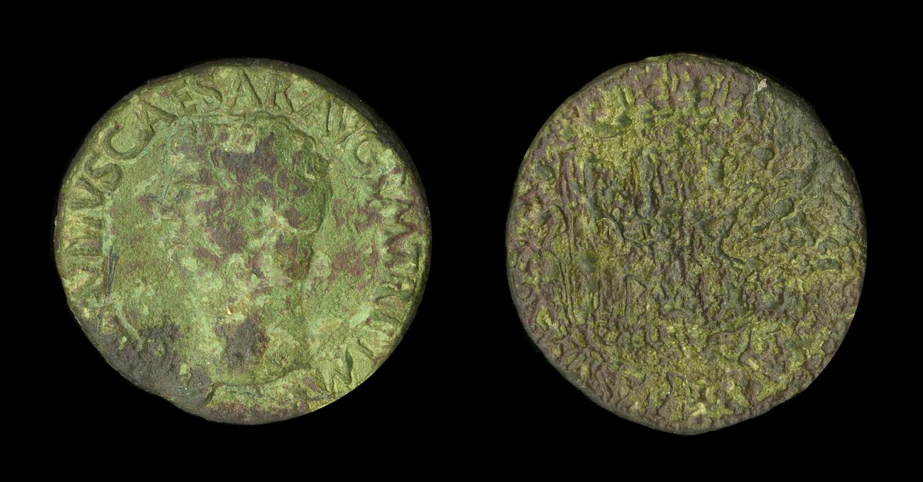 RIC I (second edition) Claudius 94, аверс, bm