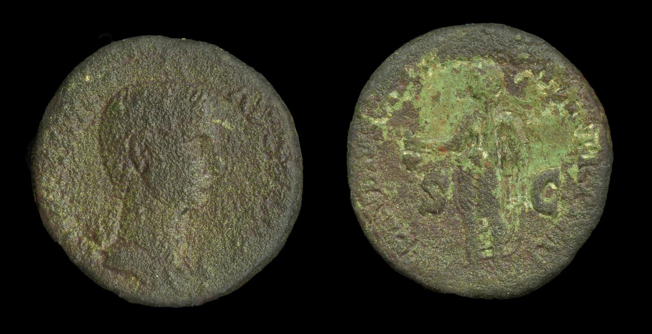 RIC I (second edition) Claudius 92, аверс, bm