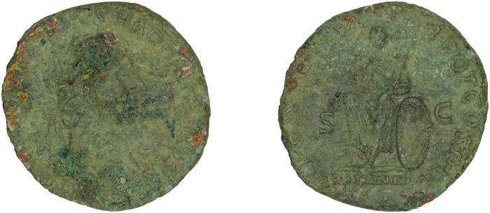 RIC II, Part 3 (second edition) Hadrian 241, реверс, bm