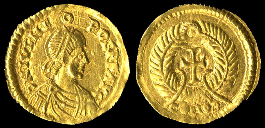 RIC X Visigoths 3768, аверс, bm