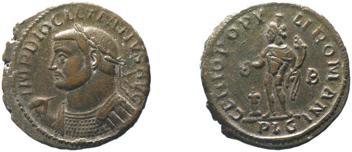 RIC VI Lugdunum 115a, реверс, bm
