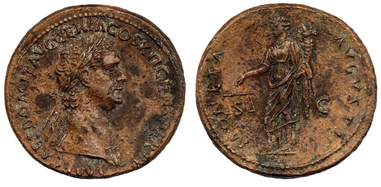 RIC II, Part 1 (second edition) Domitian 493, аверс, bm