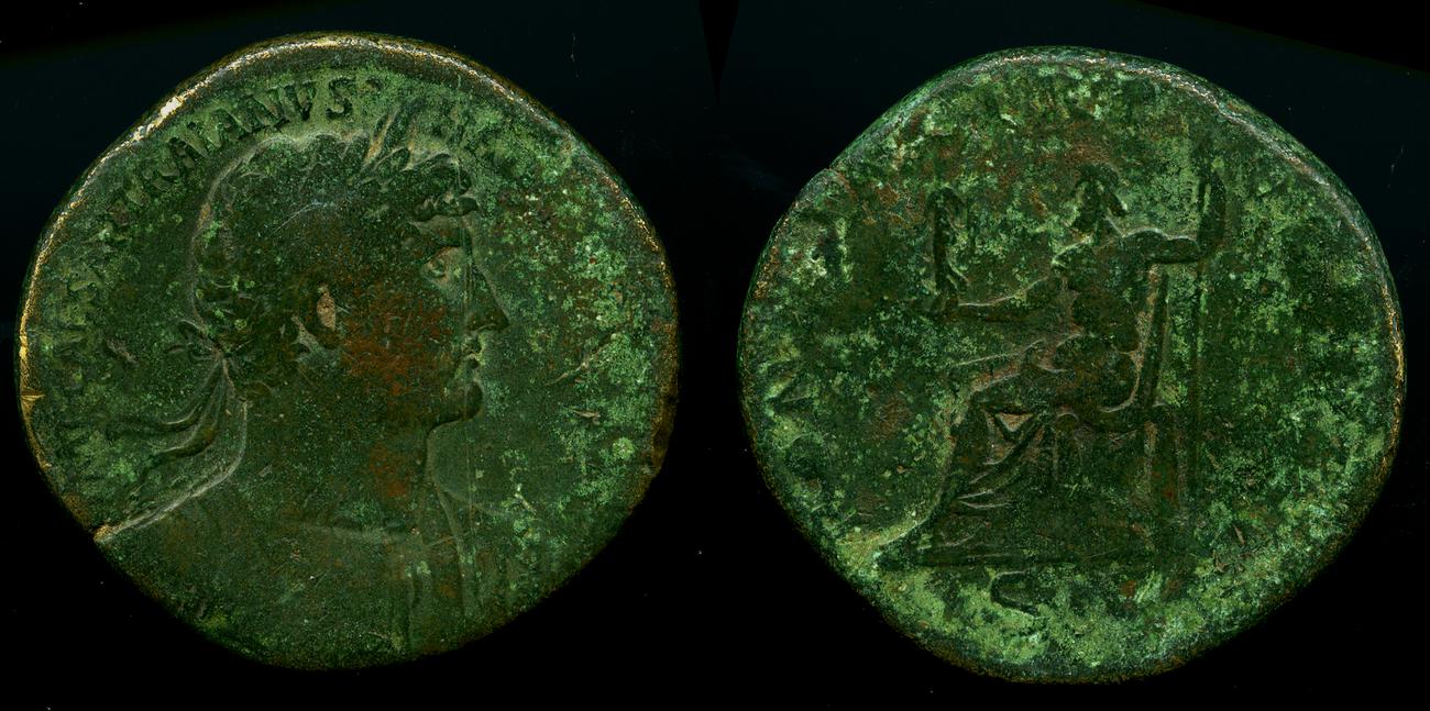 аверс RIC II, Part 3 (second edition) Hadrian 251