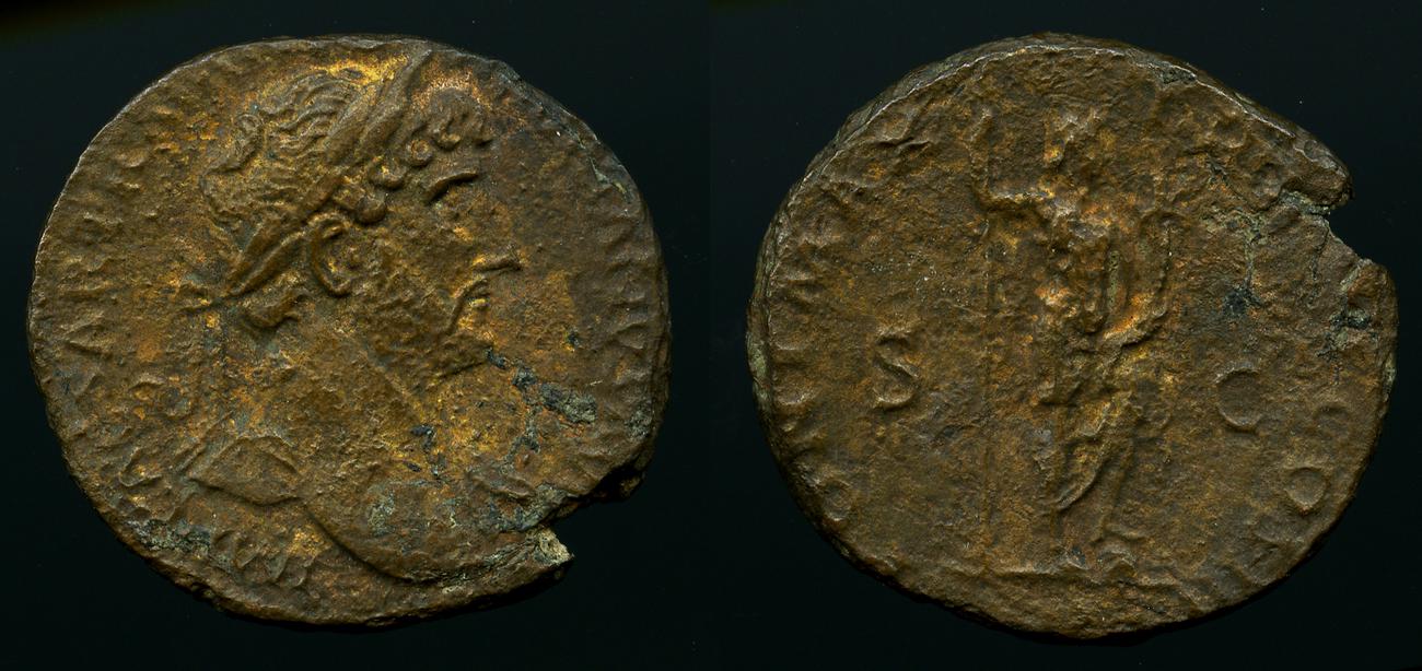 RIC II, Part 3 (second edition) Hadrian 267, аверс, bm