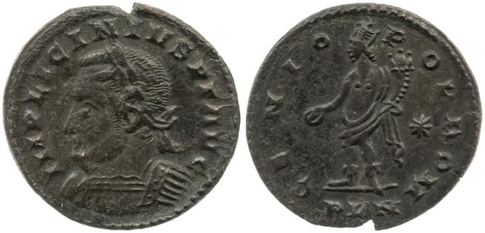 реверс RIC VI Londinium 210
