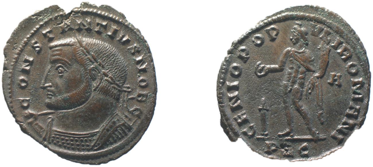 RIC VI Lugdunum 167a, аверс, bm