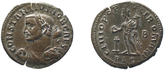 RIC VI Lugdunum 147, реверс, bm