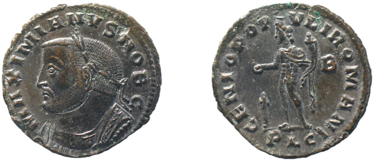 RIC VI Lugdunum 166b, аверс, bm