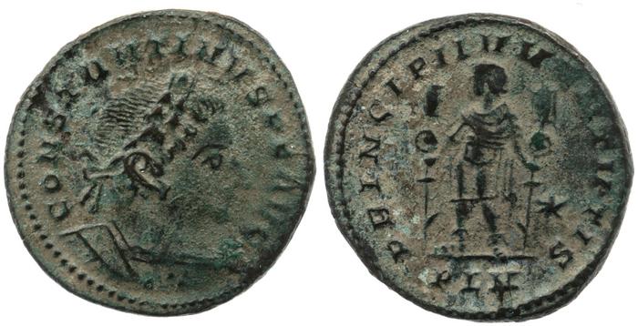 реверс RIC VI Londinium 215