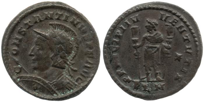 реверс RIC VI Londinium 218