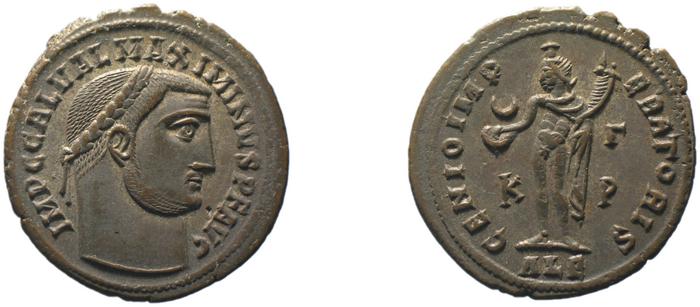 RIC VI Alexandria 139b, реверс, bm