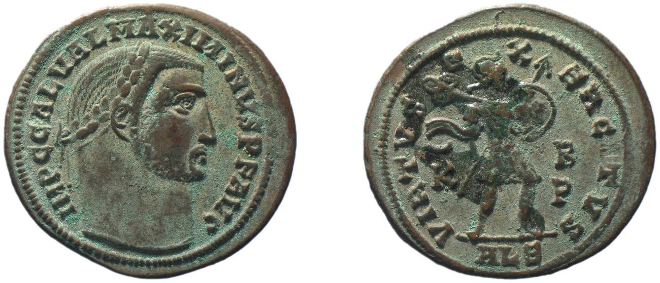 RIC VI Alexandria 141, аверс, bm