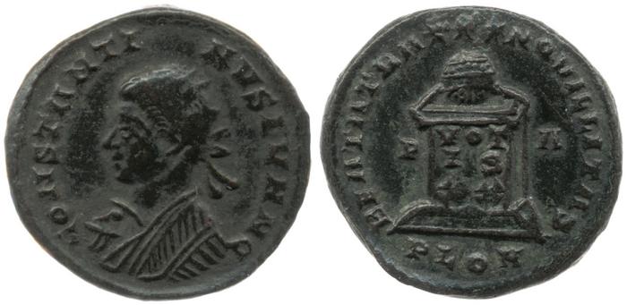 реверс RIC VII Londinium 216