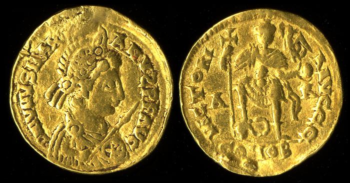 RIC X Visigoths 3740, реверс, bm