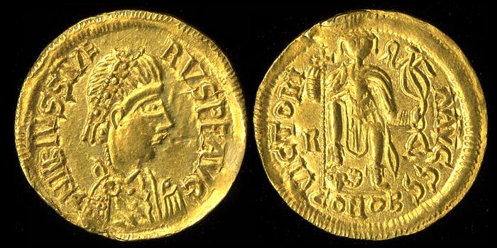RIC X Visigoths 3754, реверс, bm