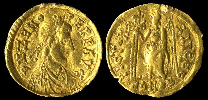 RIC X Visigoths 3770, реверс, bm
