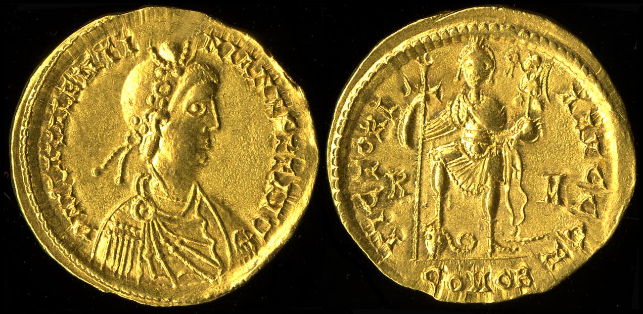 RIC X Burgundians or Franks 3783, аверс, bm