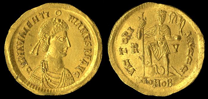 RIC X Visigoths 3713, реверс, bm