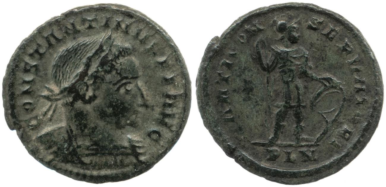 RIC VI Londinium 254, аверс, bm