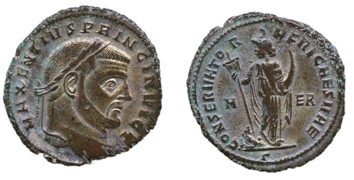 RIC VI Carthage 53, реверс, bm