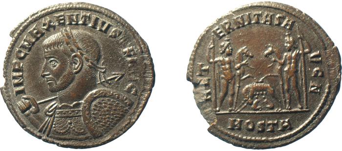 реверс RIC VI Ostia 18