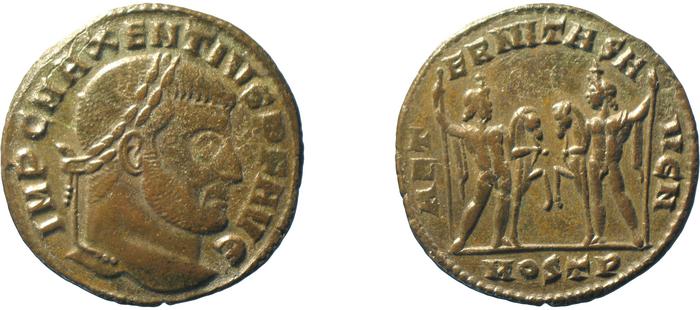 RIC VI Ostia 35, реверс, bm