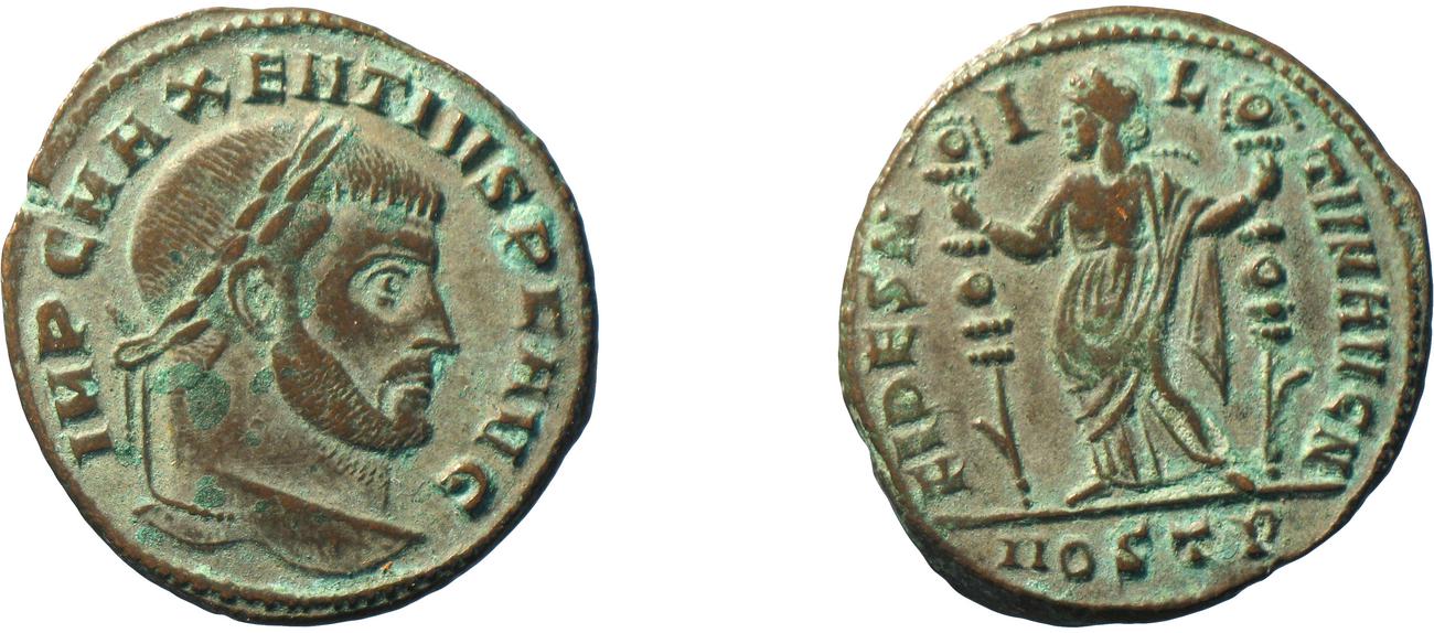 RIC VI Ostia 45, аверс, bm
