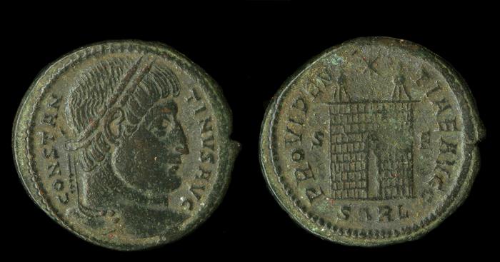 реверс RIC VII Arelate 301