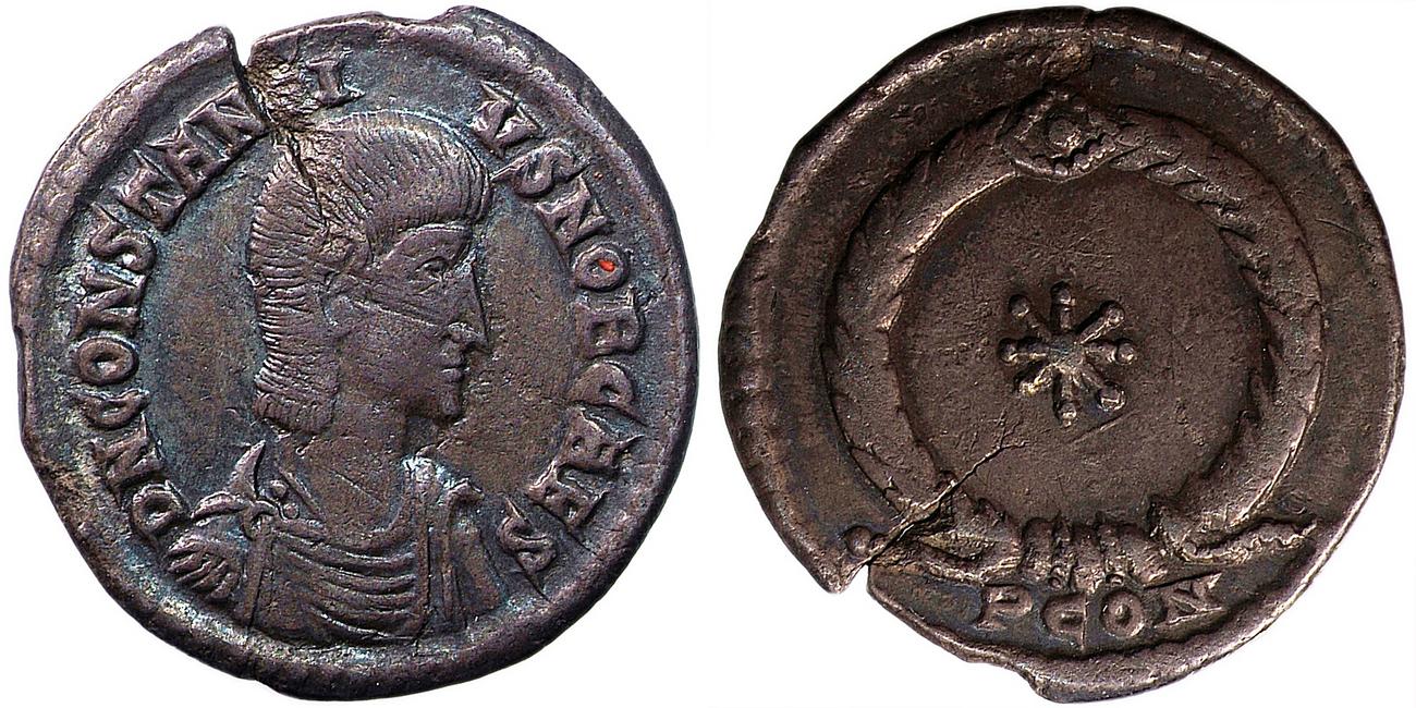RIC VIII Arelate 208, аверс, bm
