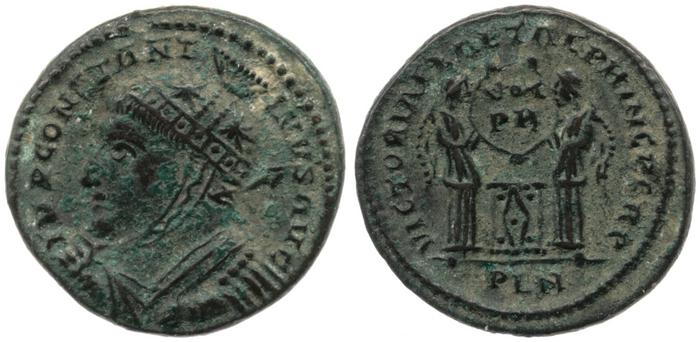 реверс RIC VII Londinium 158
