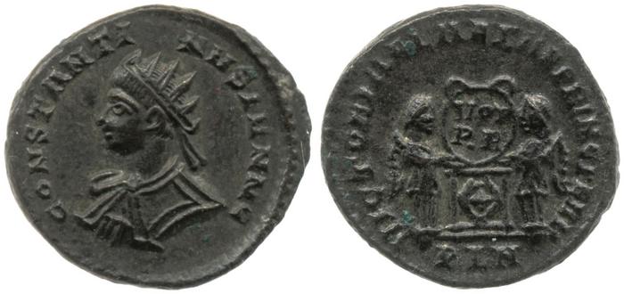 реверс RIC VII Londinium 182