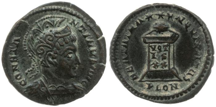 реверс RIC VII Londinium 222