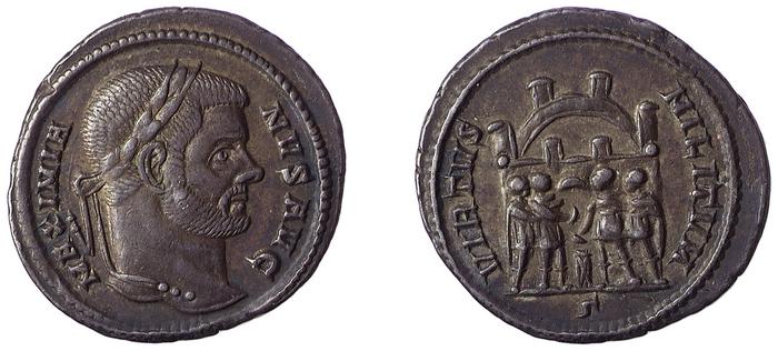RIC VI Rome 40b, реверс, bm