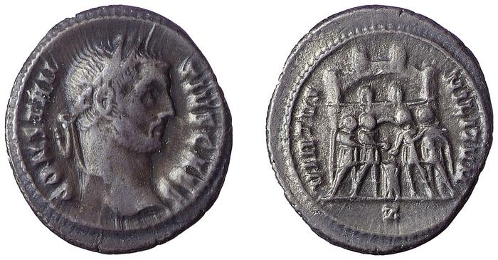 RIC VI Rome 42a, реверс, bm