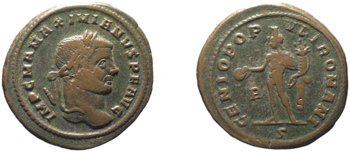 RIC VI Rome 63, реверс, bm